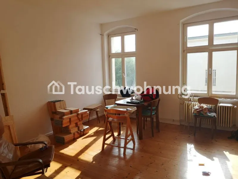 Tauschwohnung: Landeseigene sonnige 3Zi-Altbau in 13353 sucht 4Zi-Altbau — photo 1